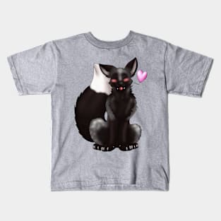 Foxy Friends: Silver Kids T-Shirt